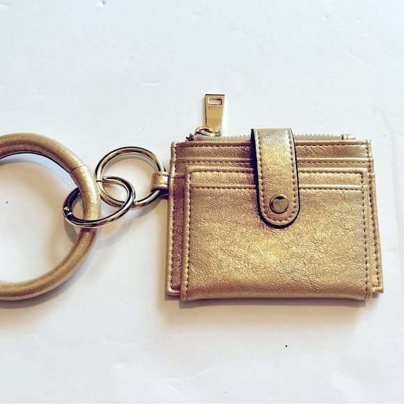 JEN & CO Sammie Mini Snap Wallet. Gorgeous Gold Color. NWOT - Picture 2 of 6